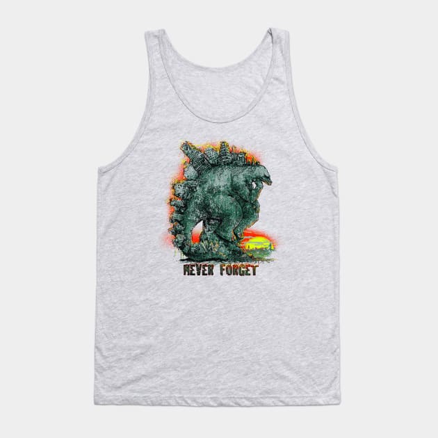 Never Forget Stego Sore Us Tank Top by Mudge